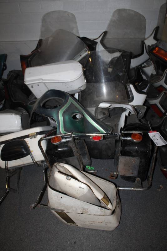 lot 502 image: Farings and Saddlebags