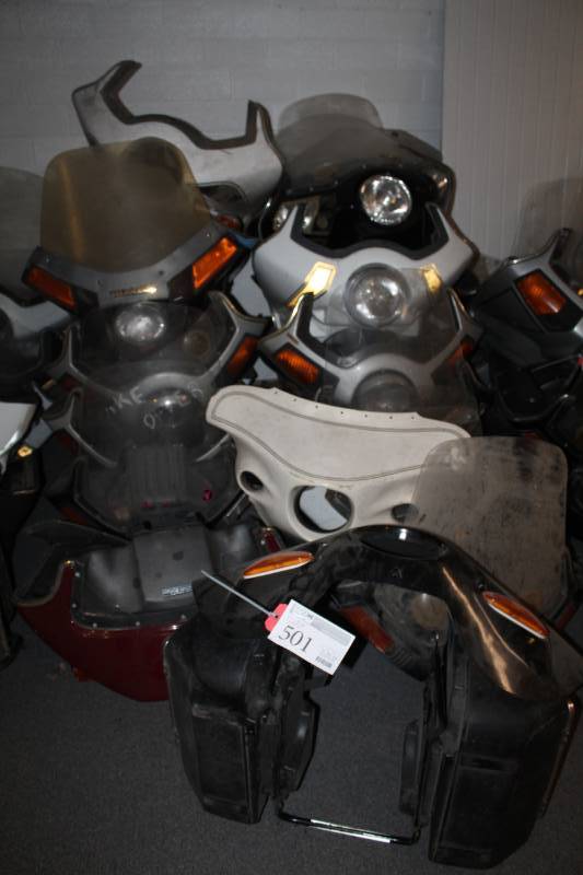 lot 501 image: Farings and Saddlebags