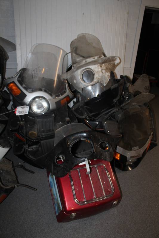lot 500 image: Farings and Saddlebags