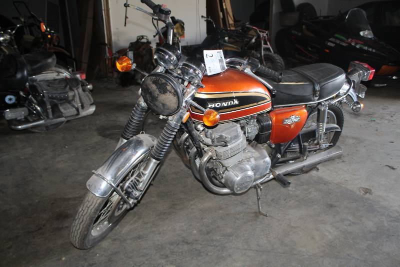 lot 2 image: 1972 Honda CB750 Four OHC Motorcycle
