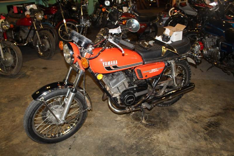lot 1 image: 1975 Yamaha RD350 Torque Induction Motorcycle