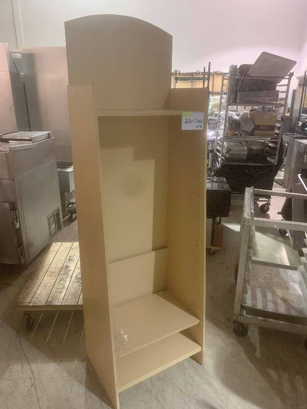 lot 64 image: Display Cabinetwith Shelves