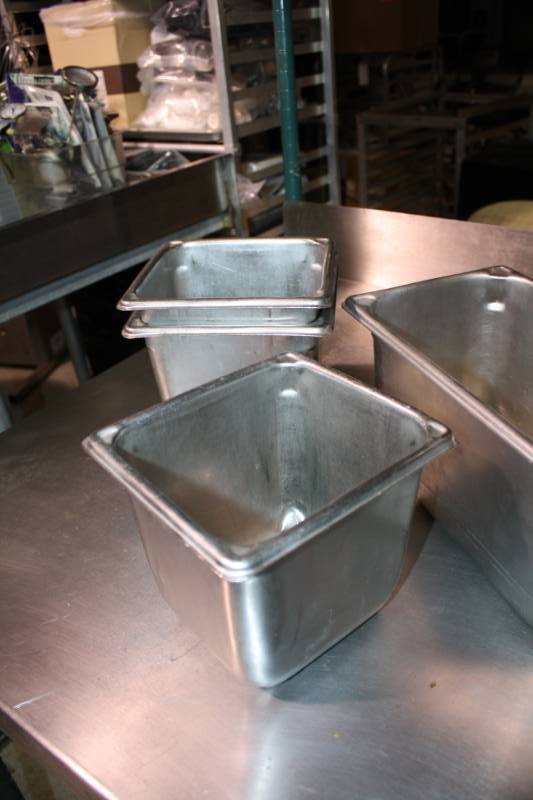 lot 162 image: Assorted Stainless Steel1-13rd3-16th6 Deep