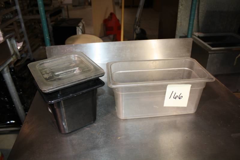 lot 166 image: Assorted Containers with Lids