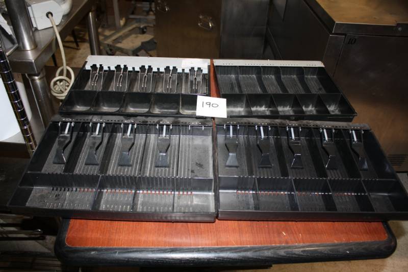 lot 190 image: Cash Register Drawers