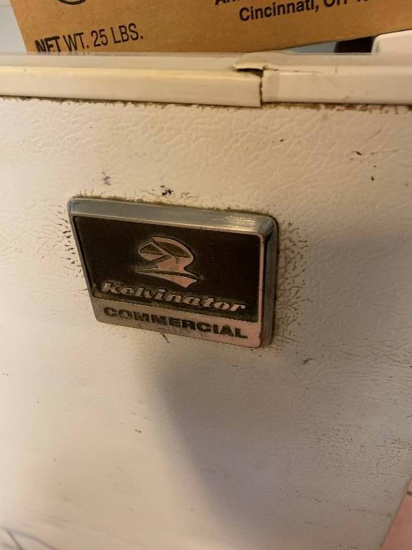 lot 45 image: Kelvinator Commercial Chest FreezerRuns Freezes