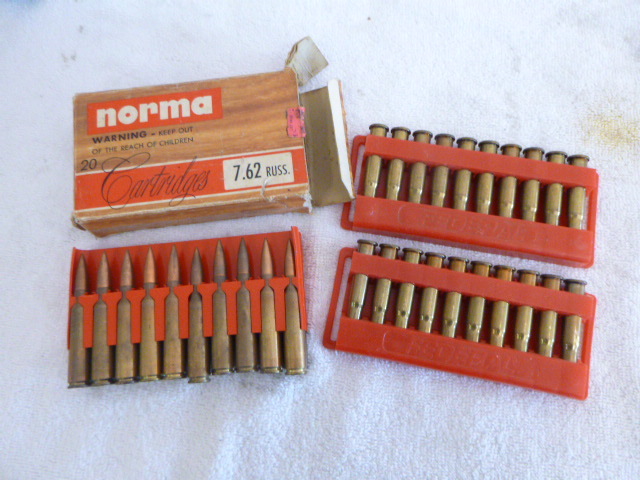 lot 45 image: 7.62 Russ. and Federal .32 Win. Spl. Cartridges
