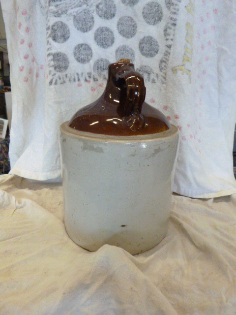 lot 106 image: Old Stoneware Jug