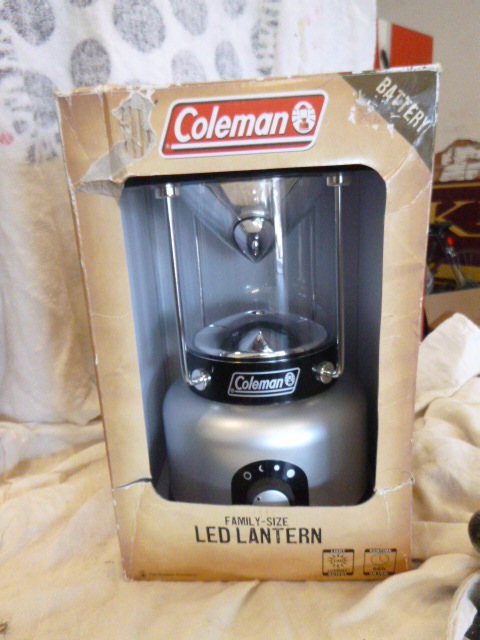 lot 109 image: Coleman LED Family Size Lantern