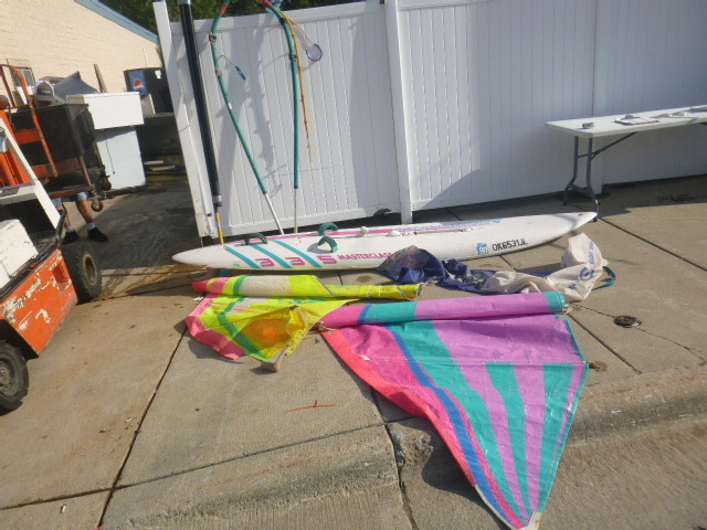 lot 59 image: Sailboard Designed by Brian Hiude