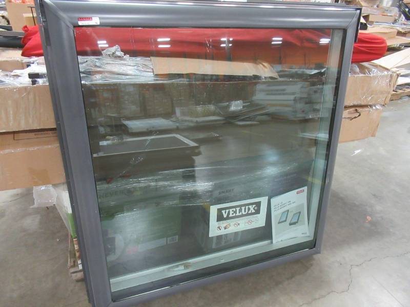 lot 2 image: VELUX Approximate 46-12 in. x 46-12 in. Fresh Air Venting Curb-Mount Skylight with Laminated Low-E3 Glass VSVSE S06 2005