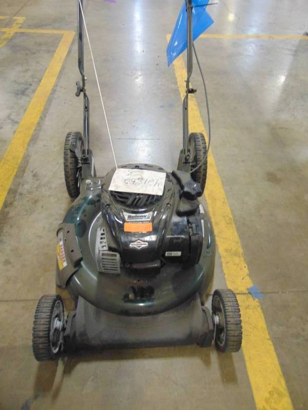 lot 337 image: Bolens 140cc 21-in Push Residential Gas Lawn Mower with Mulching Capability 11A-B0BL765