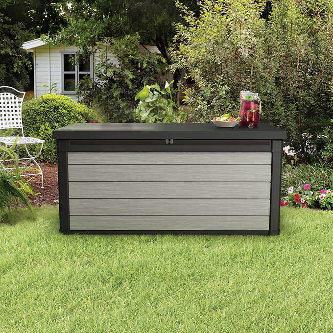 Keter Denali 150 Premier 150 Gallon Resin Deck Box NEW in Box