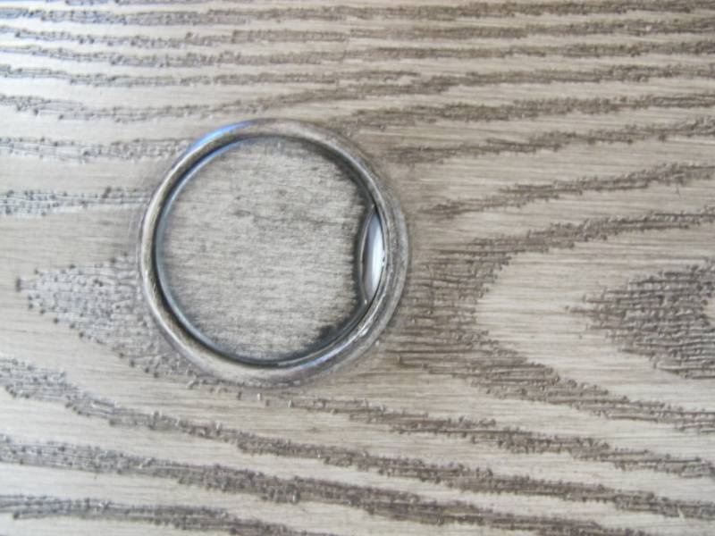 lot 38 image: Hampton Bay Beacon Park Gray 48 in. Dia. Round Steel Outdoor Dining Table