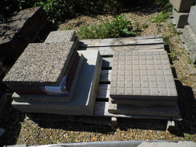 lot 41 image: 14 Misc Stepping Stones