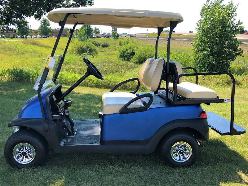 2014 Matte Blue Metallic Club Car Golf Cart