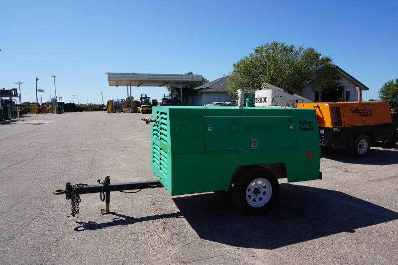 2007 Sullivan Palatek Model D185Q11JD Tow Behind Diesel Air Compressor