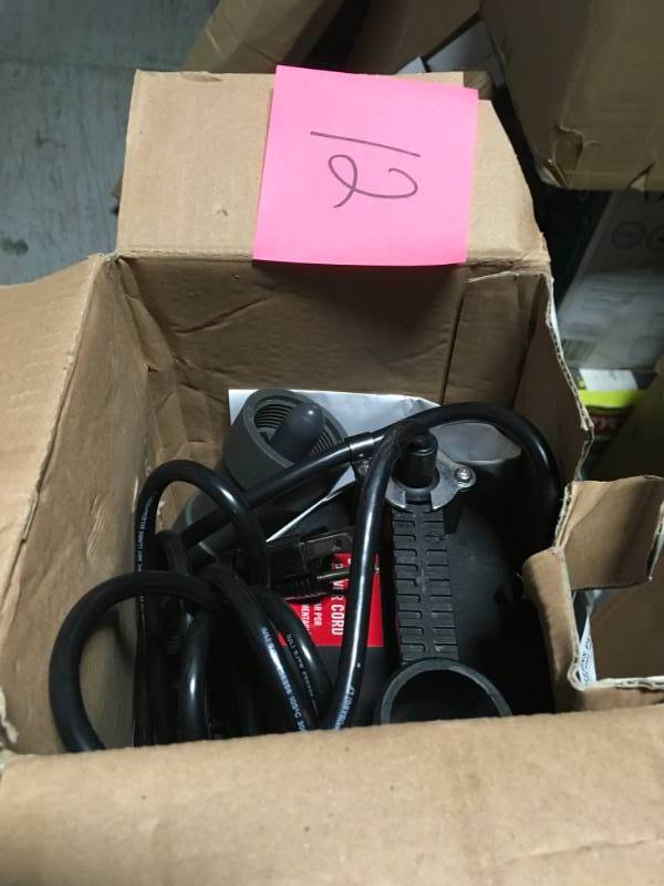 lot 12 image: Everbilt 13 HP Automatic Utility Pump in good condition