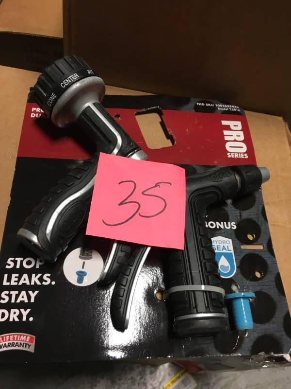 lot 35 image: Orbit Pro Flo Rear Trigger Dual Pack in good condition