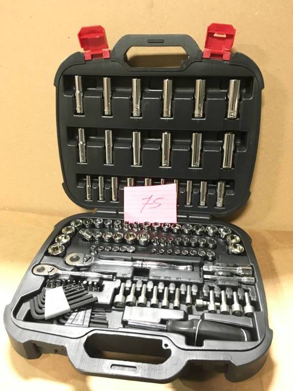 lot 75 image: Husky Mechanics Tool Set (111-Piece) not used