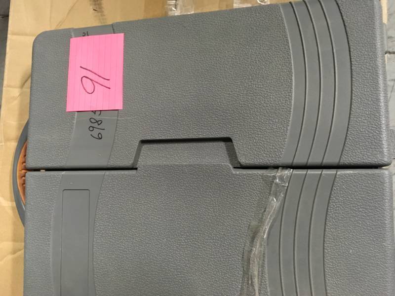 lot 91 image: HDX HOMEOWNERS TOOL BOX missing 2 pcs