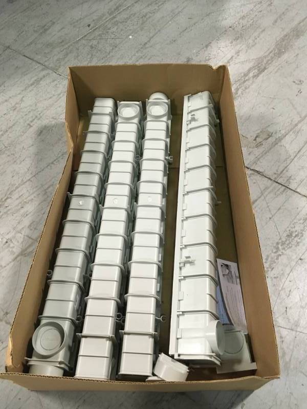 lot 28 image: NDS 3 in. Plastic Channel Drain Kit in good condition