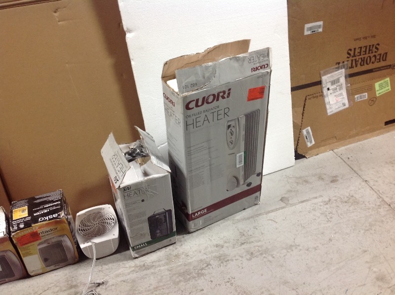 lot 128 image: Lots of Heaters no tested