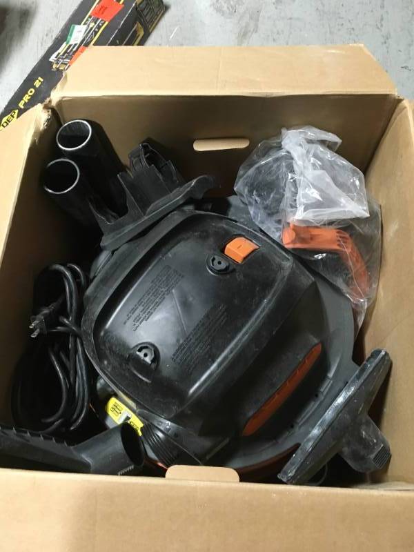 lot 14 image: RIDGID 14 Gal. 6.0-Peak HP NXT Wet Dry Vacuum in good conditions