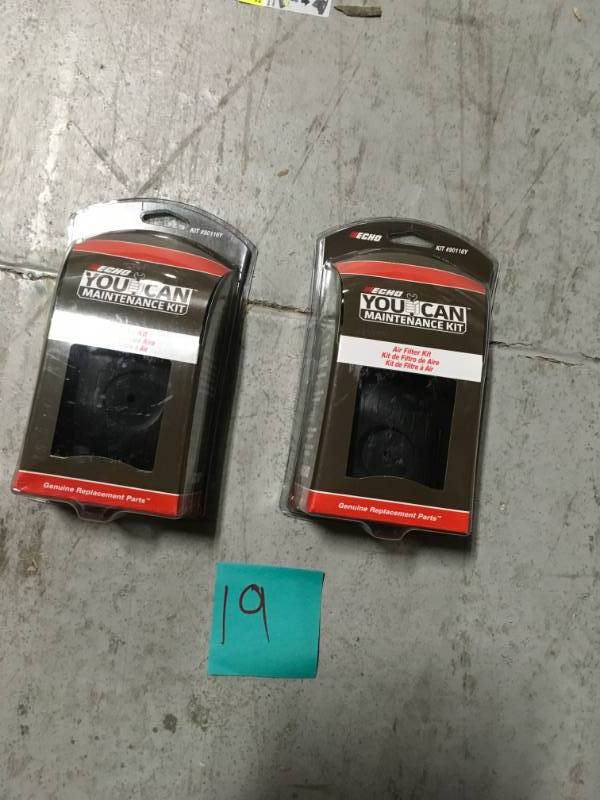 lot 19 image: ECHO YOUCAN Air Filter Kit for 225 Series Models not used