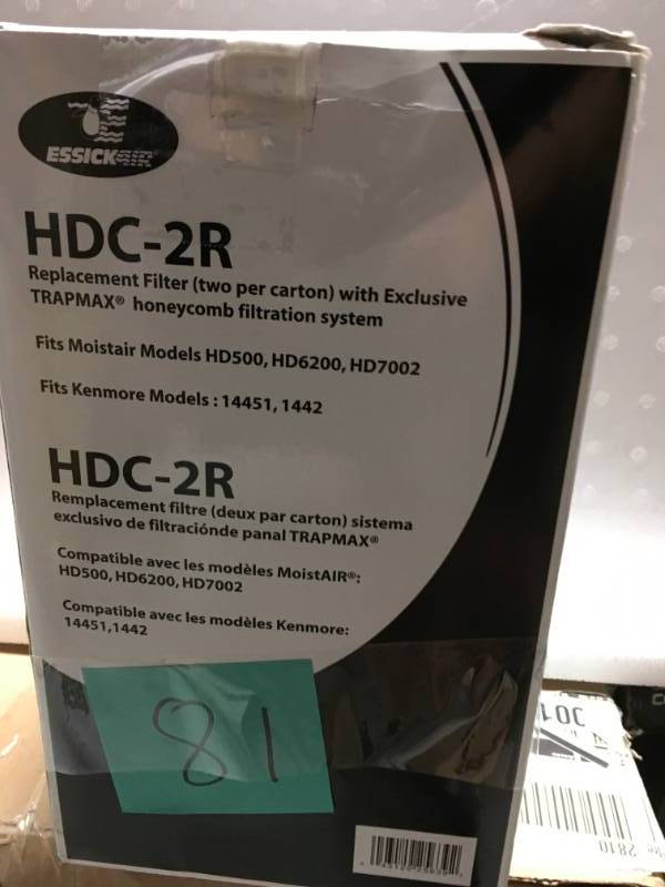 lot 81 image: Essick Air Products HDC2R Humidifier Wick Filter not used