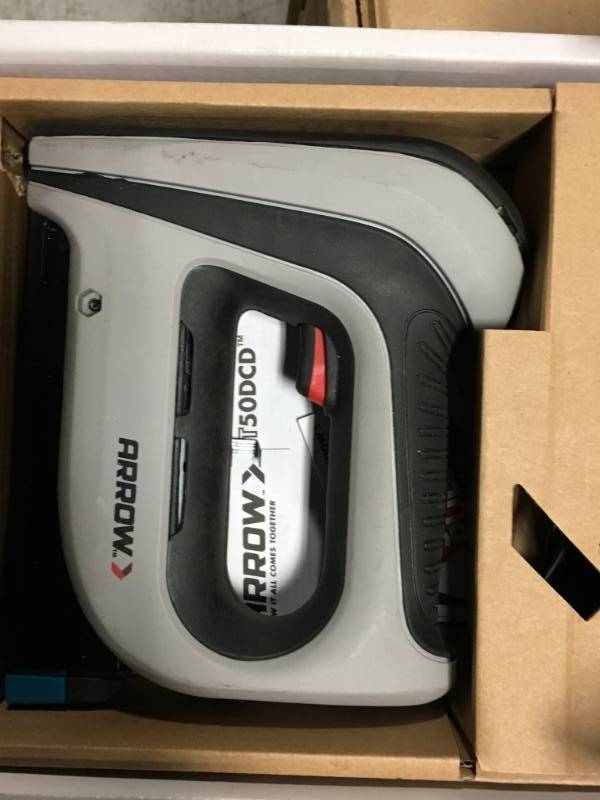 lot 97 image: ARROW FASTENER CO LLC T50DCD Cordless Electric Staple Gun in good conditions