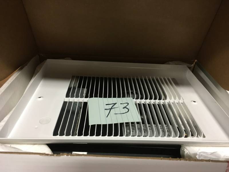 lot 73 image: Fahrenheat 2,000-Watt Small Room Wall Heater in good conditions
