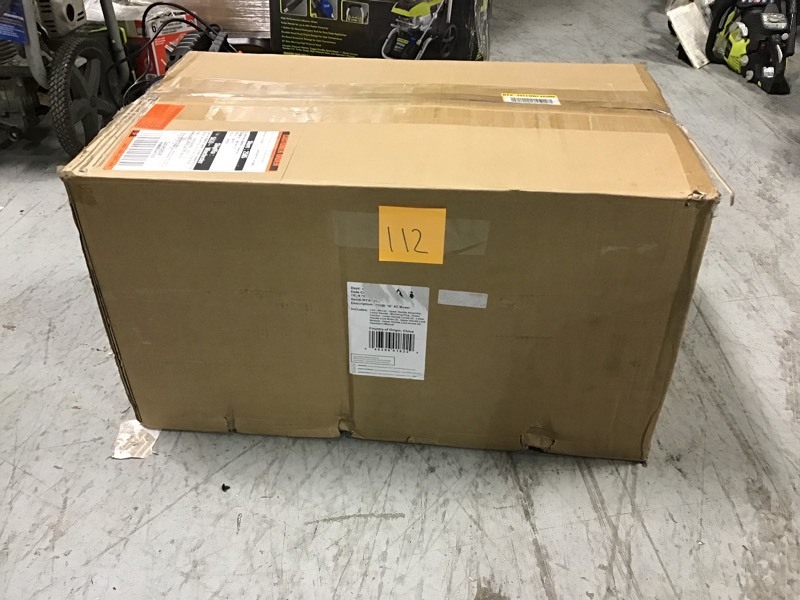 lot 112 image: Ryobi 16 in. 13 Amp Corded Electric Walk Behind Push Mower not used