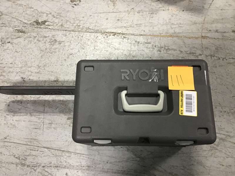 lot 111 image: RYOBI 16 in. 37cc 2-Cycle Gas Chainsaw with Heavy-Duty Case in good conditions