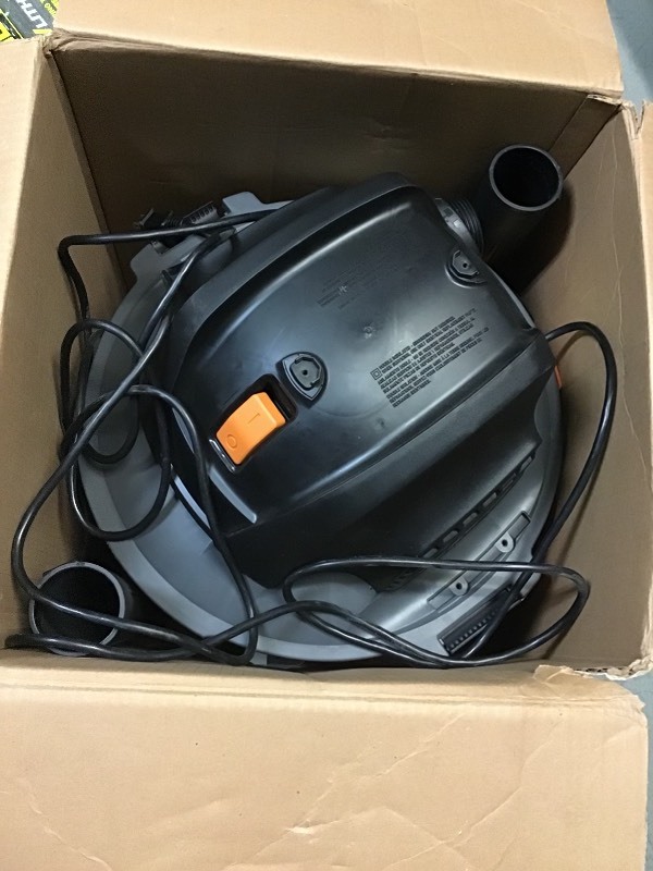 lot 106 image: RIDGID 12 Gal. 5.0-Peak HP NXT WetDry Vac in good conditions