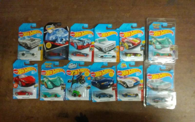 12-New Hot Wheels Cars In Original Packaging-Unopened