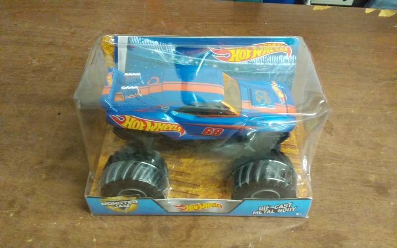 Large Die Cast Monster Jam Hot Wheels Unopened