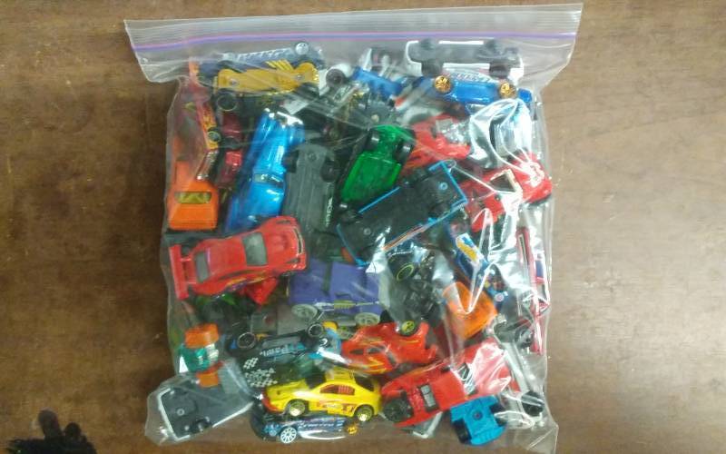 Bag Of 50 Assorted Hot Wheels Cars