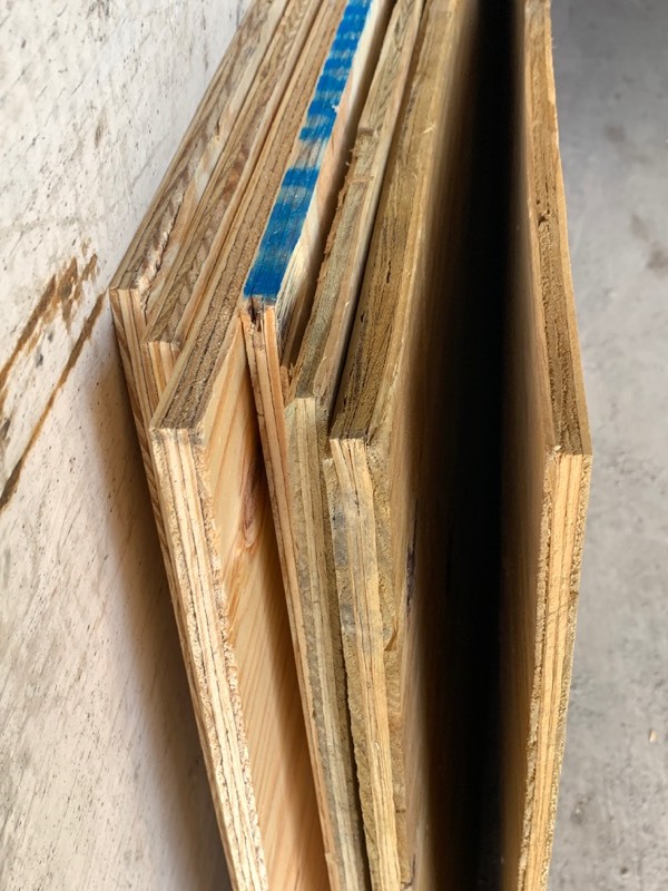 Lot Of Plywood Lumber