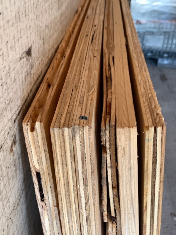 Lot Of Plywood Lumber