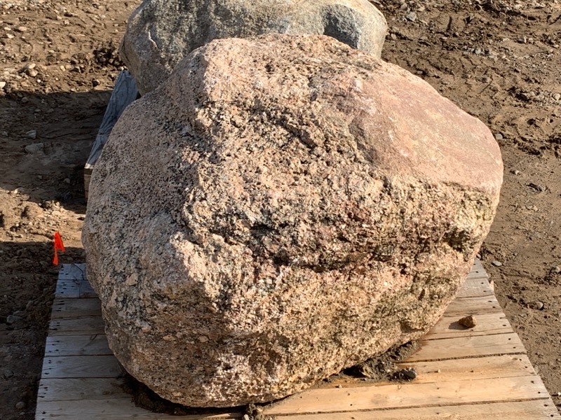 Lot Of (2) Landscape  Accent Boulders