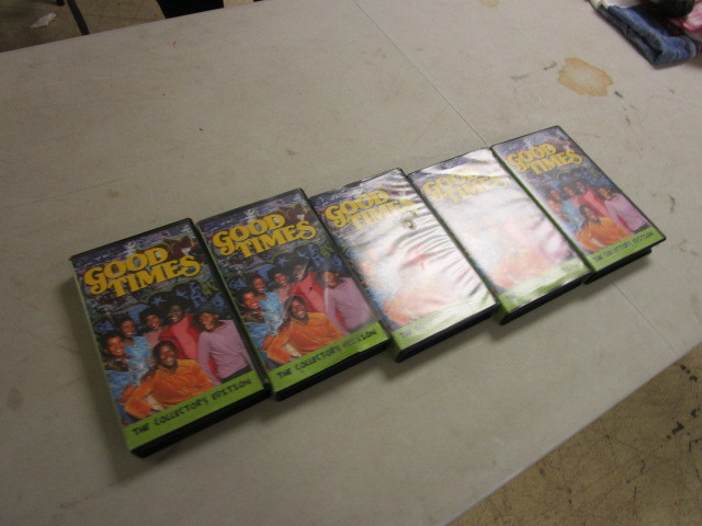 lot 442 image: GOOD TIMES COLLECTORS EDITION VHS TAPES