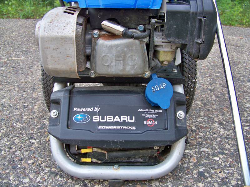 lot 4 image: PowerStroke, Powered by Subaru, Gas & Electric Power  Pressure Washer