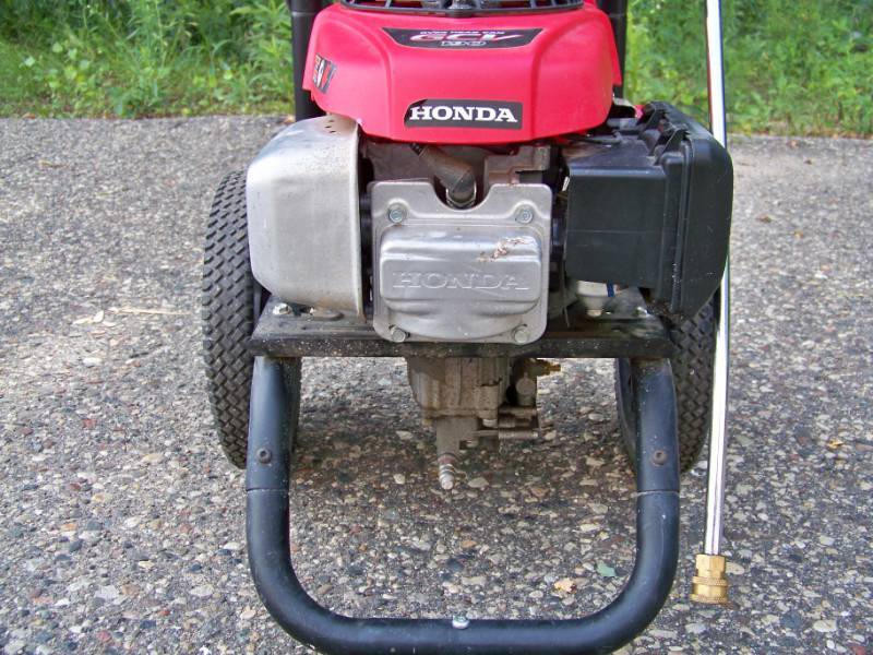 lot 5 image: PowerStroke, Powered by Honda, Gas Power  Pressure Washer