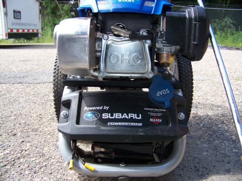 lot 13 image: PowerStroke, Powered by Subaru, Gas & Electric Power  Pressure Washer