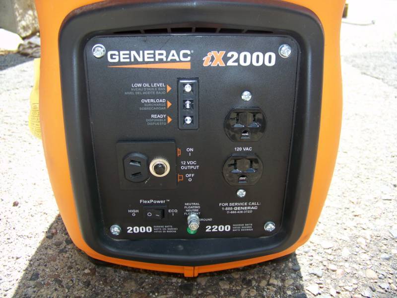 lot 15 image: Generac, Gas Generator