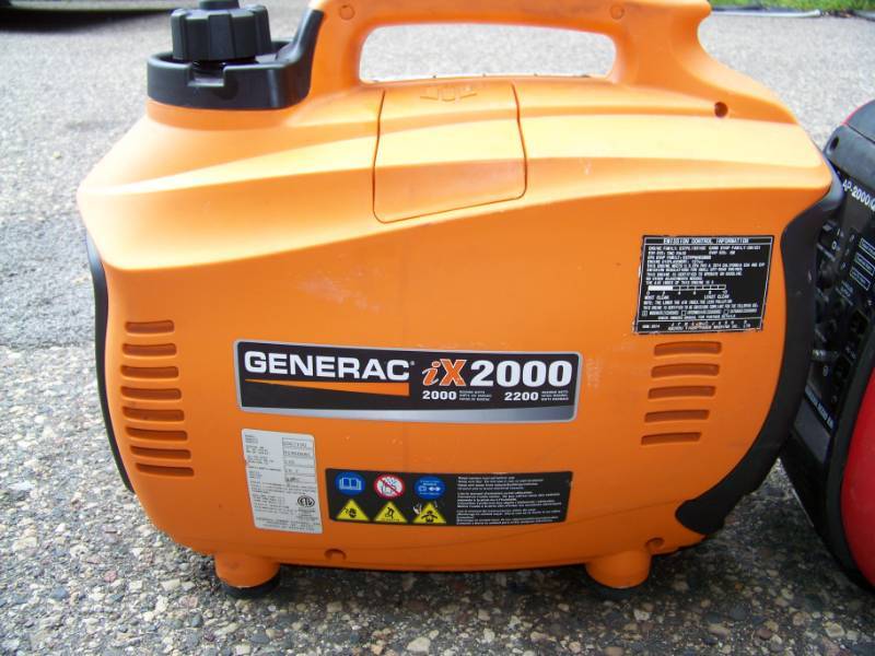 lot 17 image: (2) Gas Generators for PARTSREPAIR