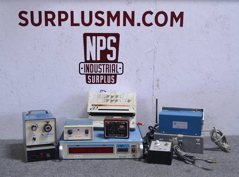 lot 34 image: Lot of Assorted Electronic Testing Equipment and Terminals