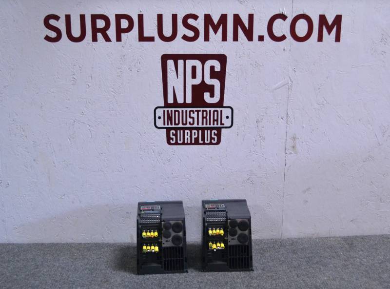 lot 2 image: LOT OF 2 Siemens Micromaster Vector 4HP 3phase AC Drives