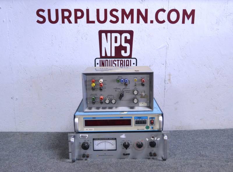 lot 62 image: North Atlantic Phase Angle Voltmeter - Magtrol 5410